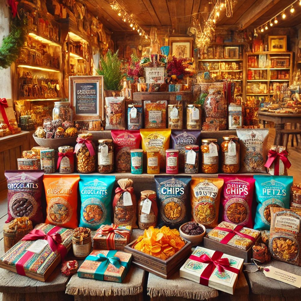 Gift shop with snacks