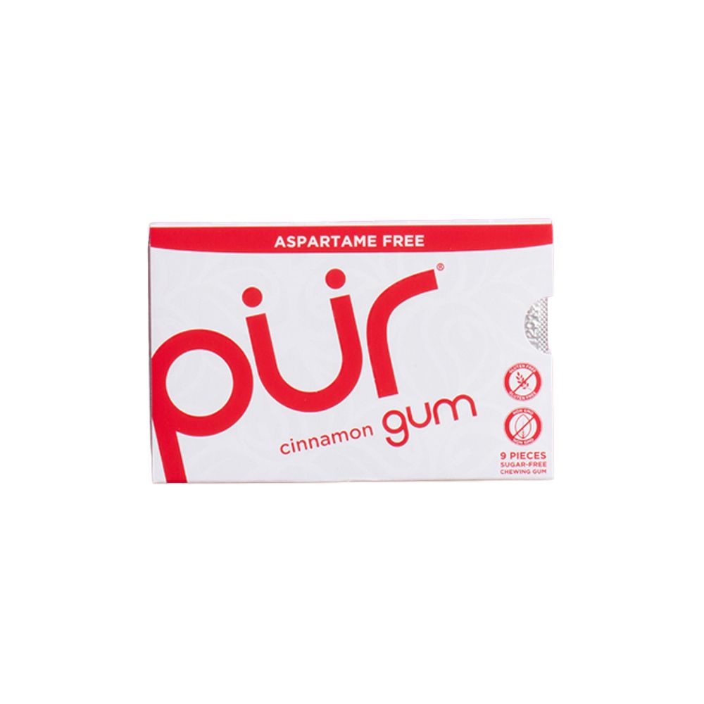 PUR Cinnamon Gum Blister Pack 9pc