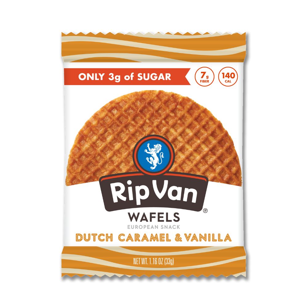 Rip Van Dutch Caramel &amp; Vanilla Stroopwafel Cookies 1.16oz