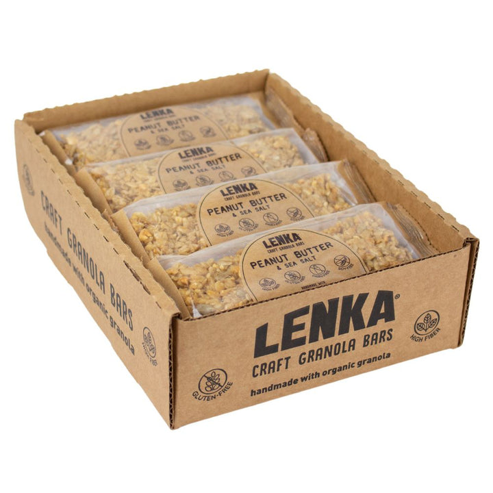 Lenka Peanut Butter Granola Bars 2.25oz (12ct) full case