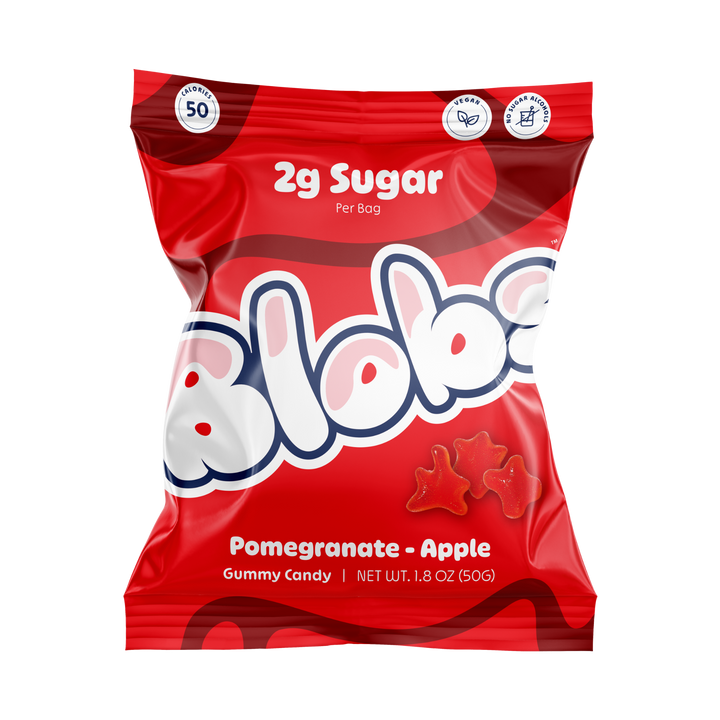 Blobs Pomegranate Apple Gummy Candy 1.8oz (6ct)