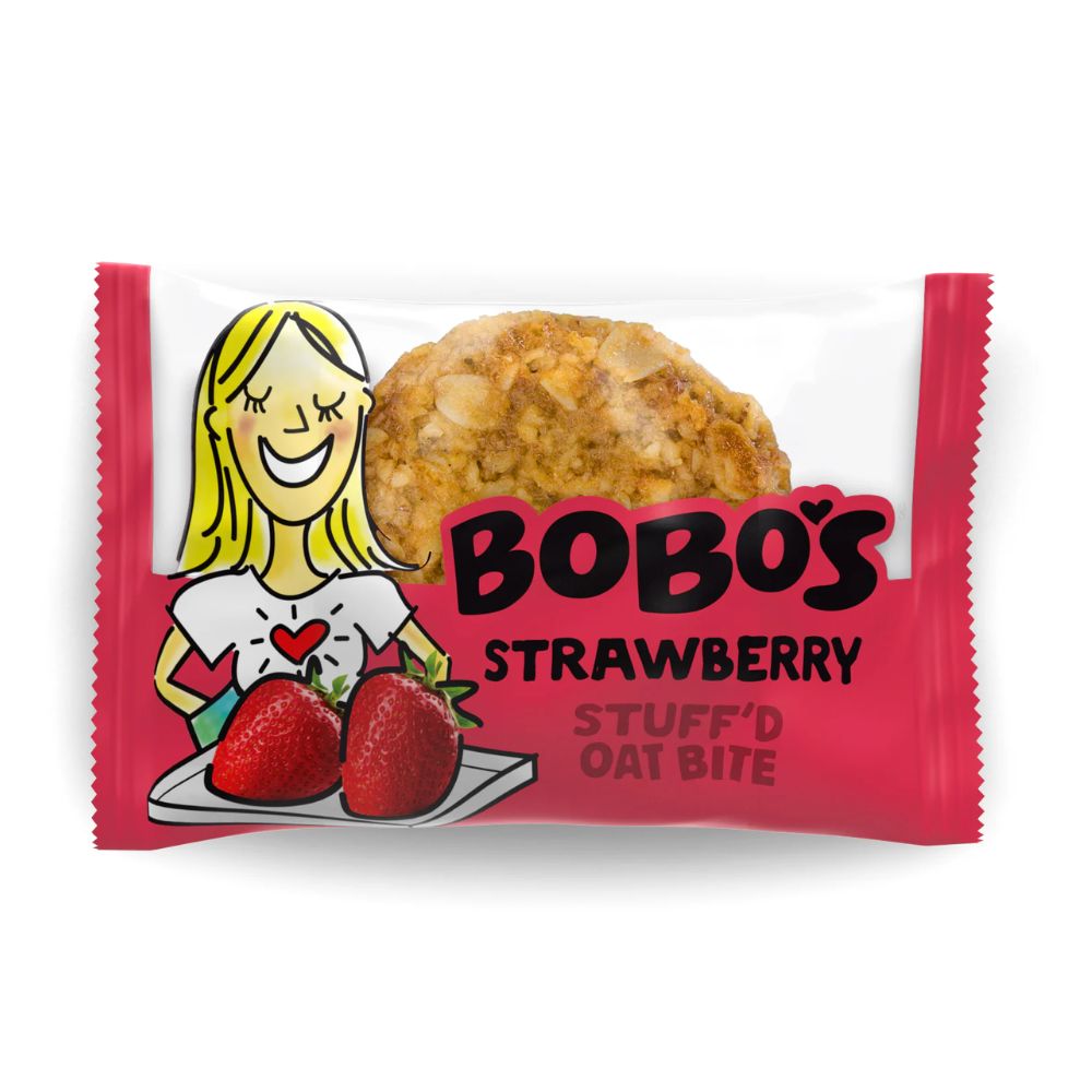 Bobos Strawberry Stuffd Oat Bites 1.3oz