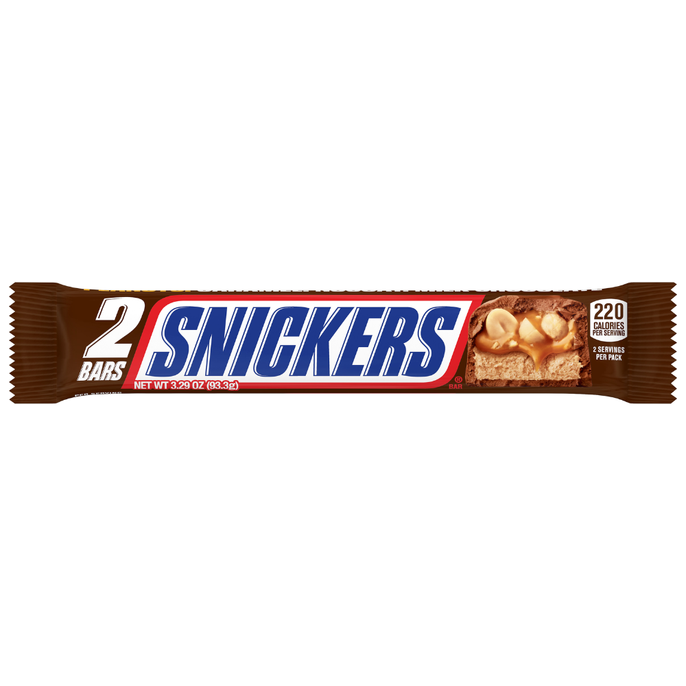 Snickers - 3.29oz - 2 Bars