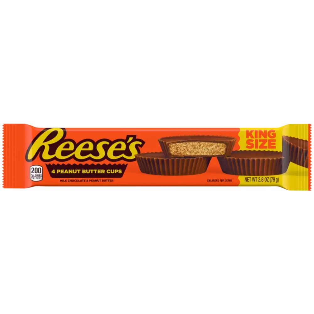 Reese's 4 peanut butter cups KING SIZE