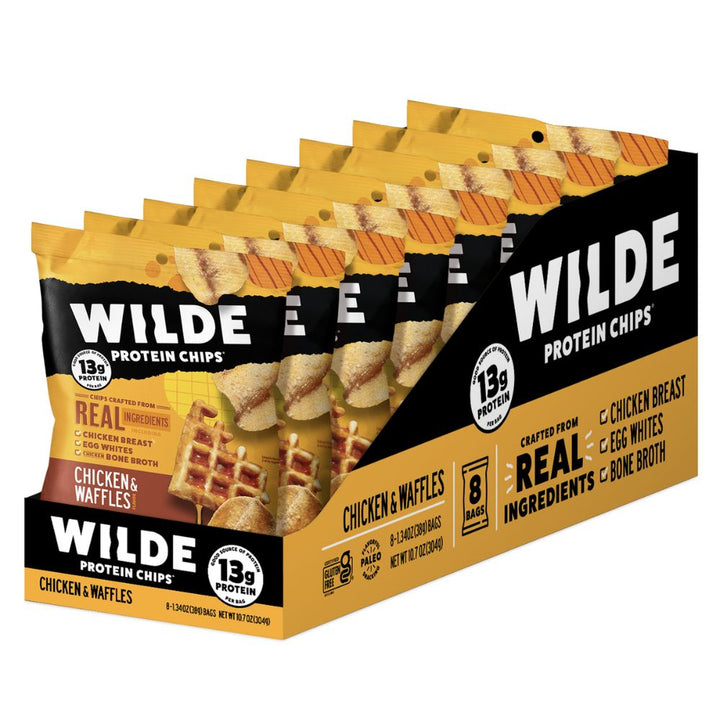 Wilde Chips - 1.34oz Chicken & Waffles full case