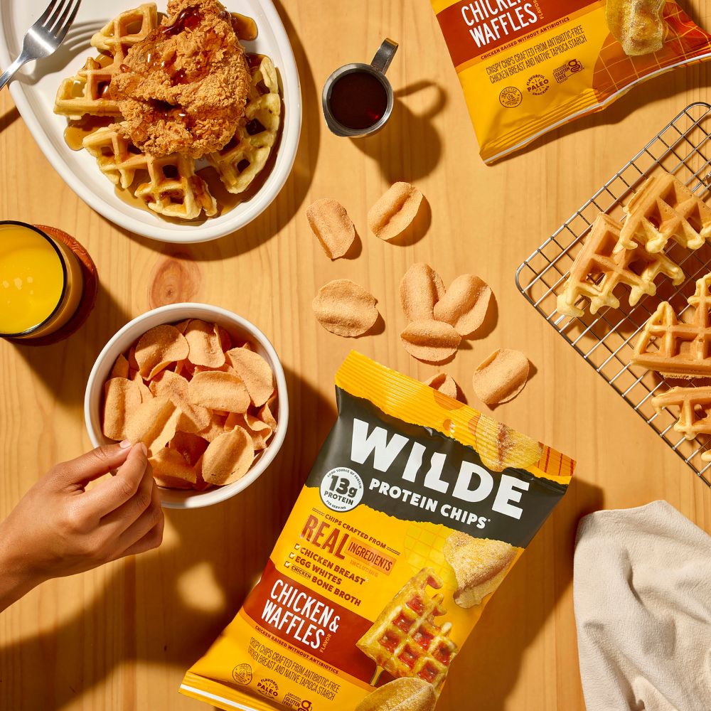 Wilde Chips - 1.34oz Chicken & Waffles lifestyle image