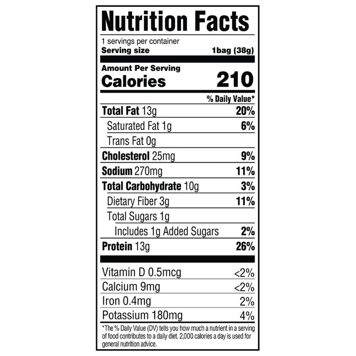 Wilde Chips - 1.34oz Chicken & Waffles nutrition facts & ingredients