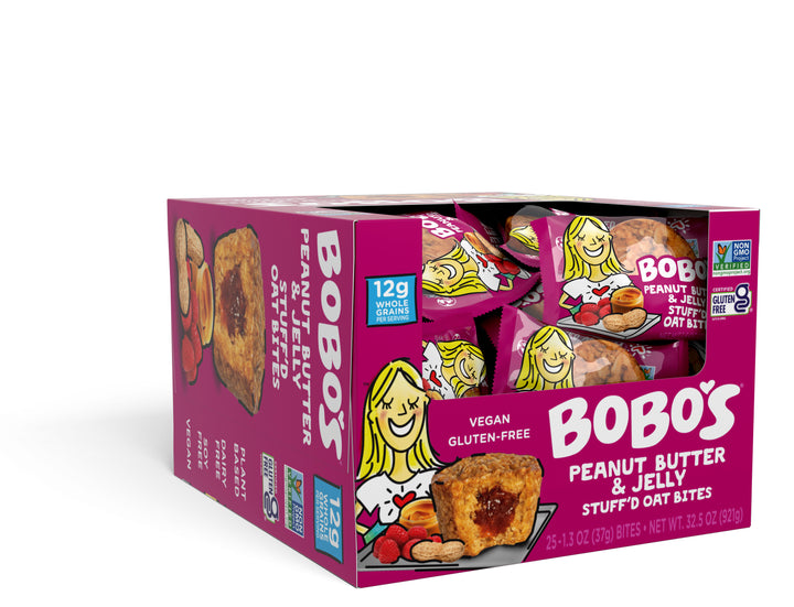 Bobo's Peanut Butter & Jelly Stuff'd Oat Bites 1.3oz (25ct)