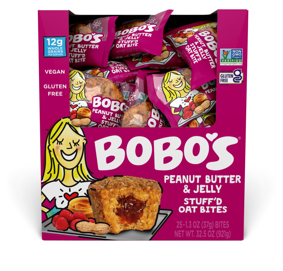 Bobo's Peanut Butter & Jelly Stuff'd Oat Bites 1.3oz (25ct)