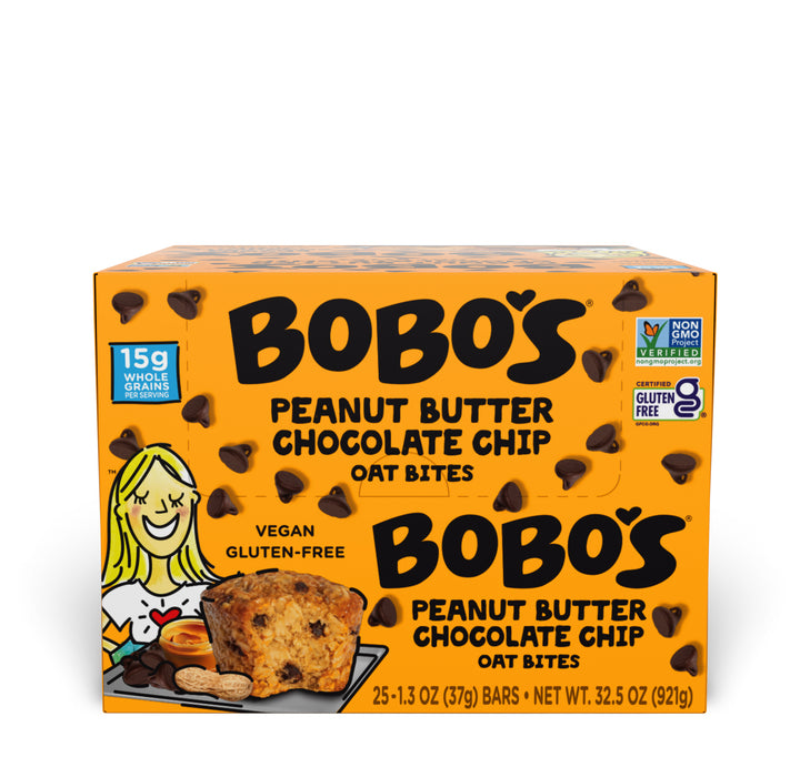 Bobo's Peanut Butter Chocolate Chip Oat Bites 1.3oz (25ct)