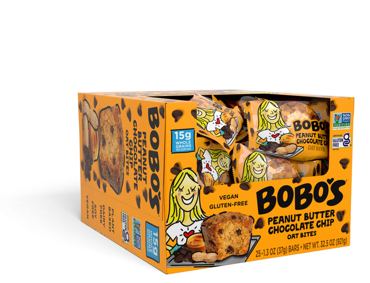 Bobo's Peanut Butter Chocolate Chip Oat Bites 1.3oz (25ct)