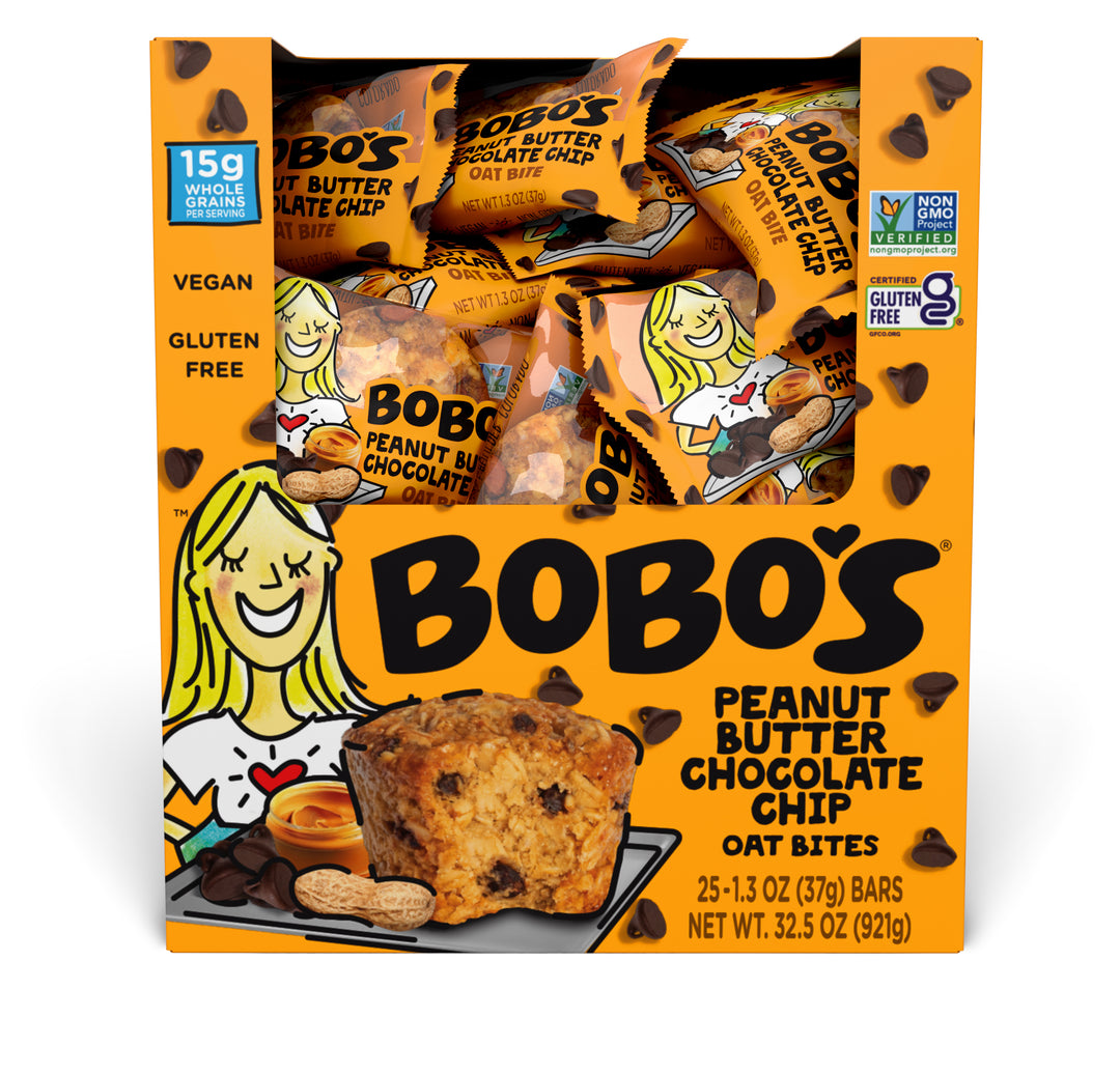 Bobo's Peanut Butter Chocolate Chip Oat Bites 1.3oz (25ct)