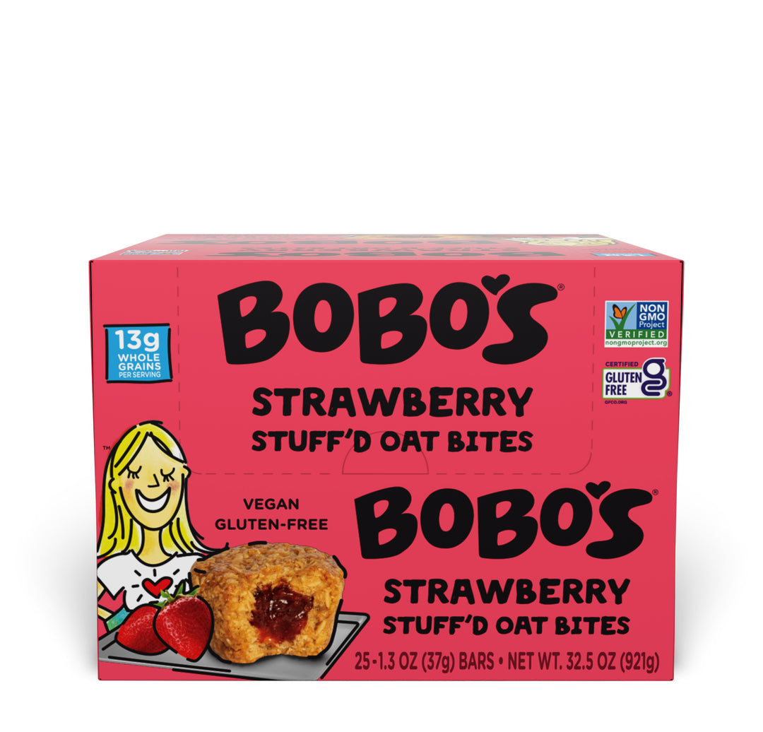 Bobo's Strawberry Stuff'd Oat Bites 1.3oz (25ct)