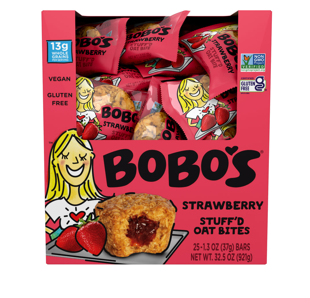 Bobo's Strawberry Stuff'd Oat Bites 1.3oz (25ct)