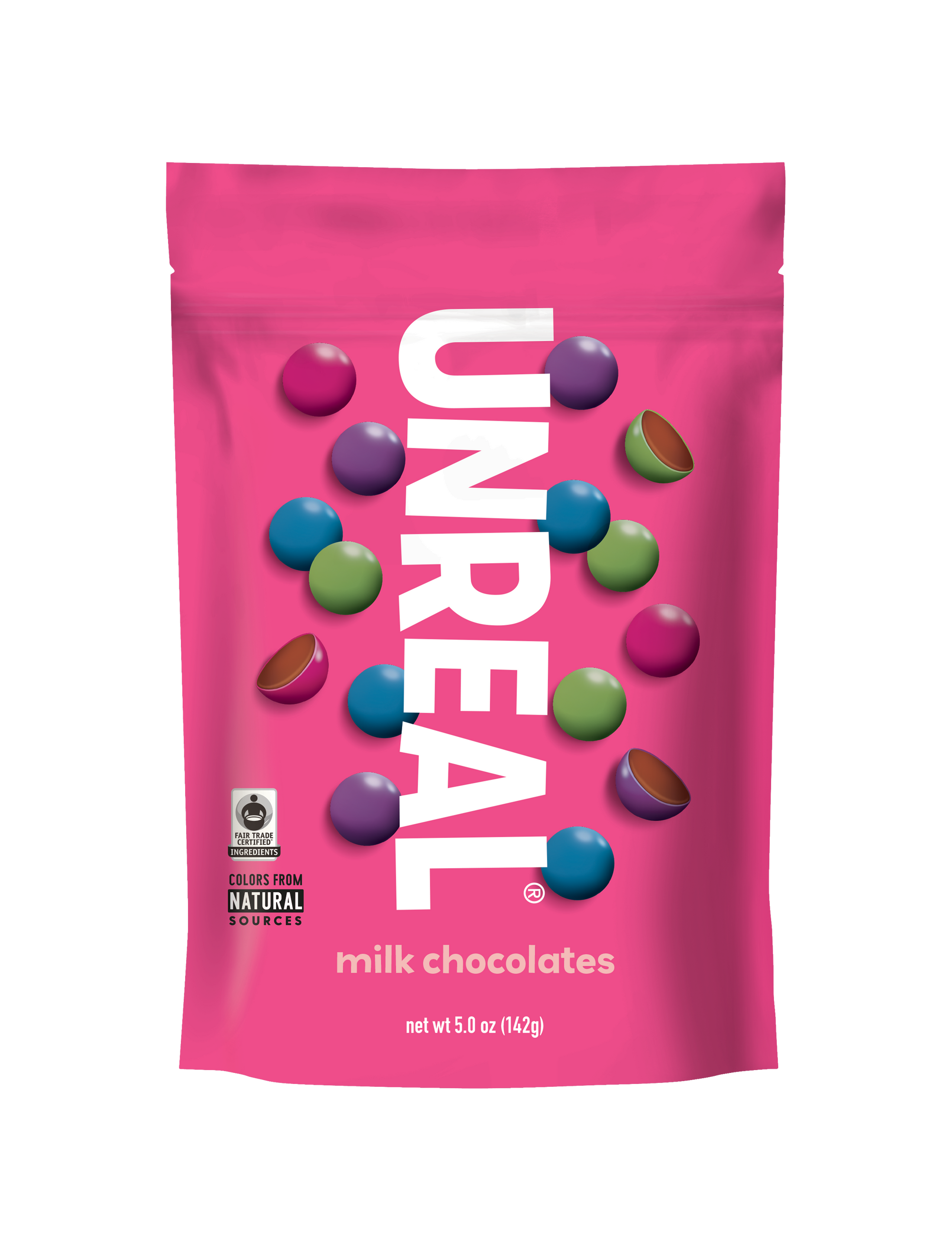 UnReal Dark Chocolate Crispy Quinoa Gems Pouch Bag 5oz (6ct) - RTZN Brand  Strategy