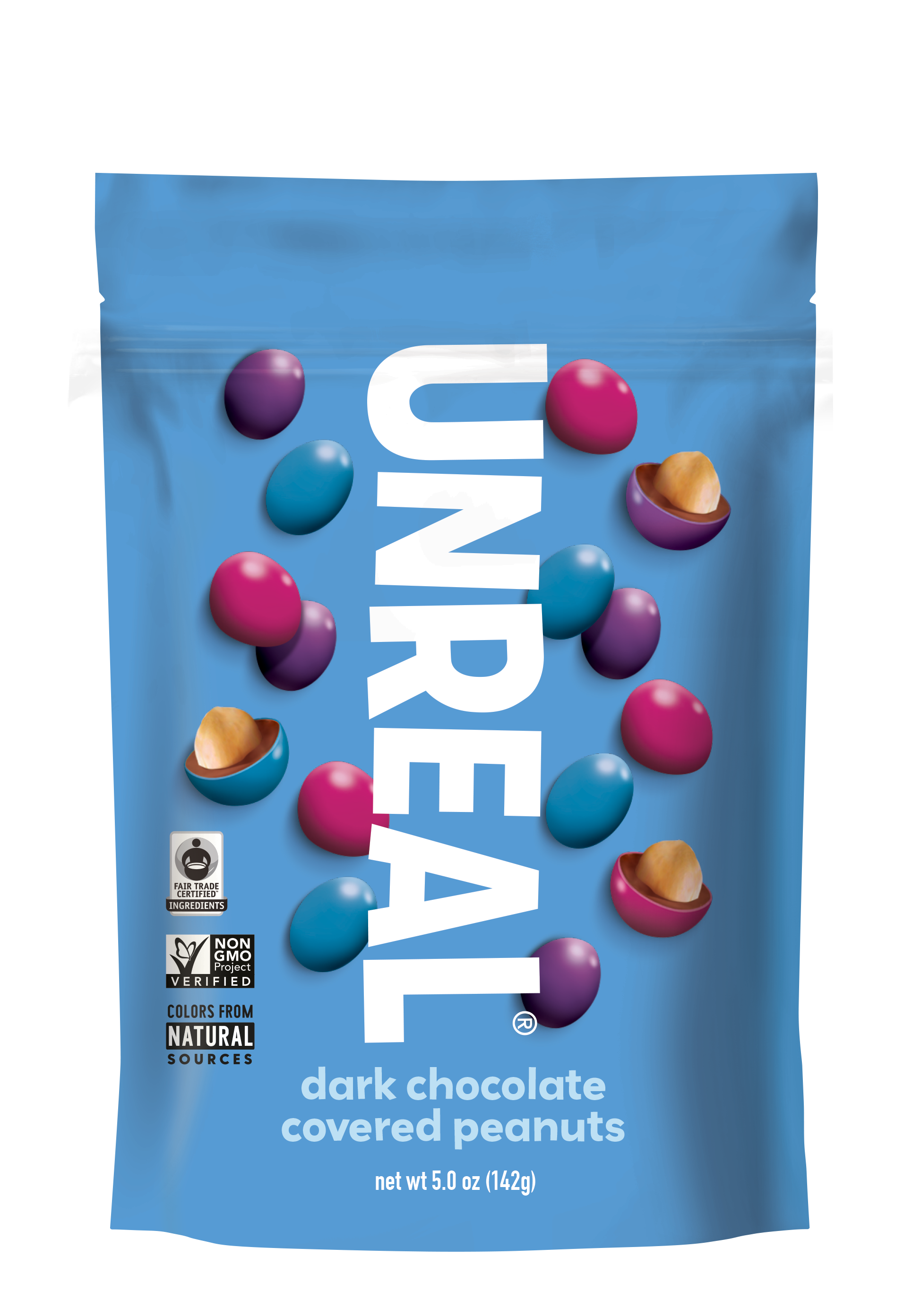 Dark Chocolate Crispy Gems, 5 oz, Unreal