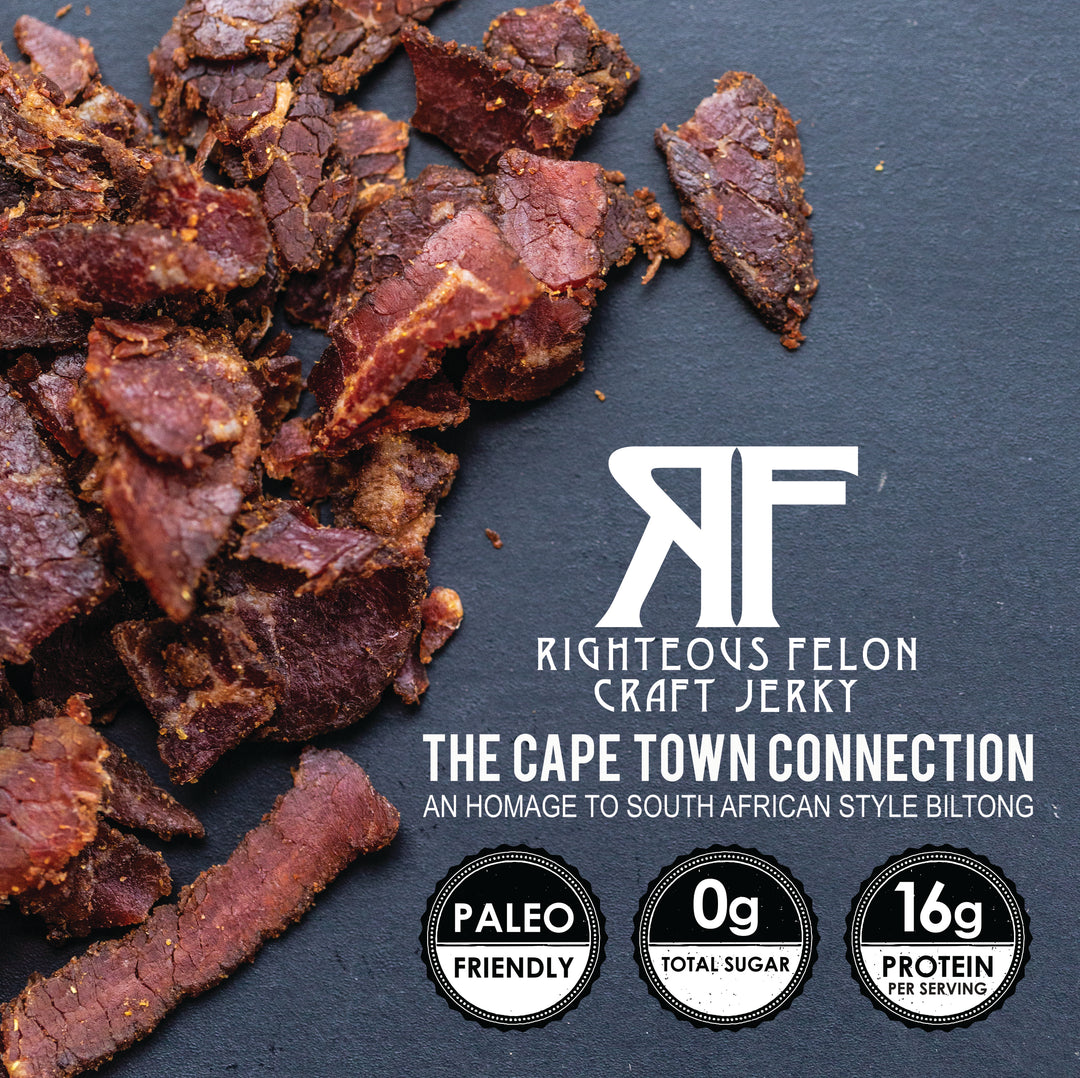 Righteous Felon Nelson Mandilla Biltong 2oz (8ct)